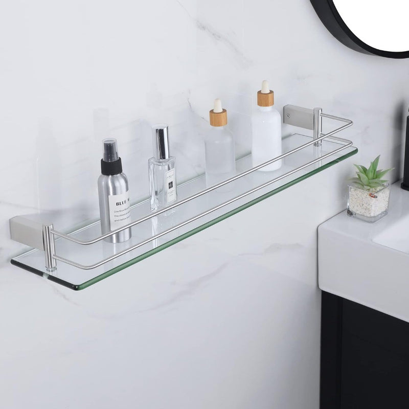 Tempered Glass Shelf for Bathroom