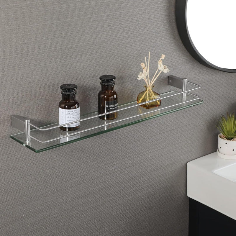 Tempered Glass Shelf for Bathroom