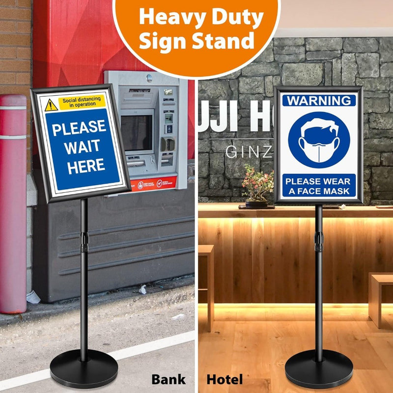 Heavy-Duty Sign Holder A3 Poster Stand