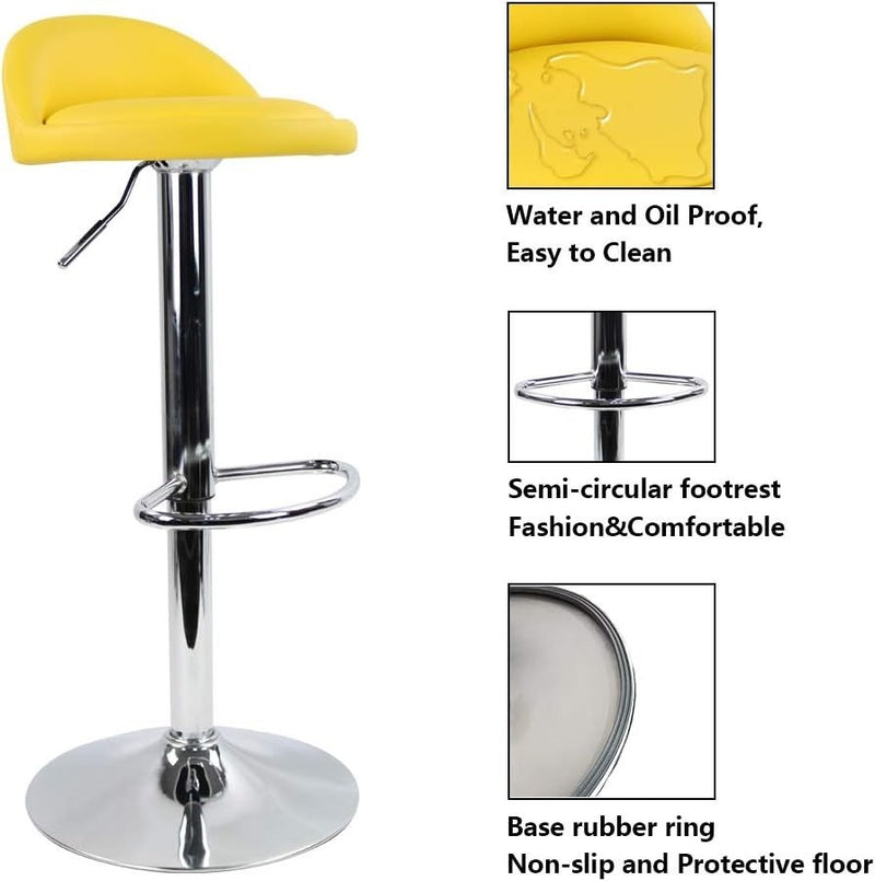 Bar Stool with Back Rest 27.4 x 41.8 x 43.2cm