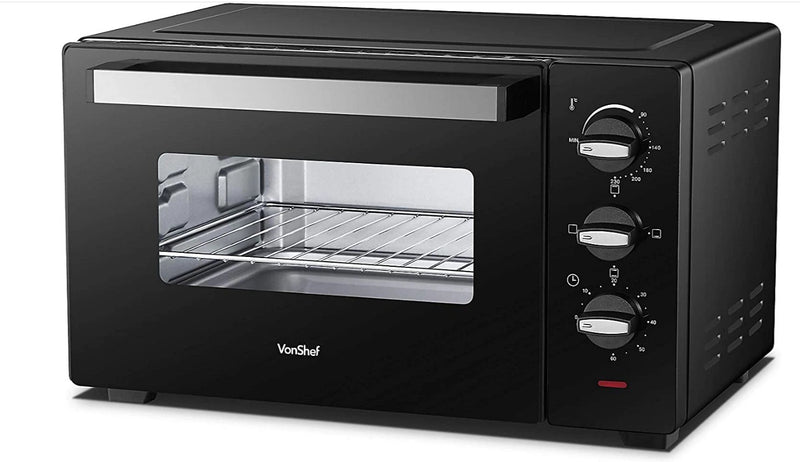 23L Mini Oven with Adjustable Temperature Control 90-230, 1400W