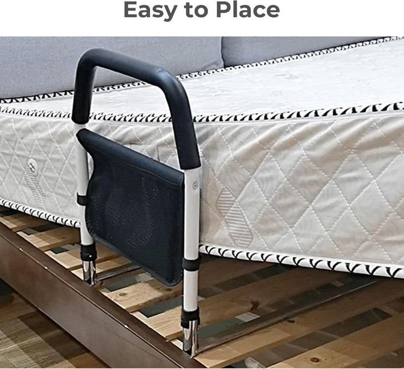 Bed Assist Safety Bed Rail Elderly Adults Black