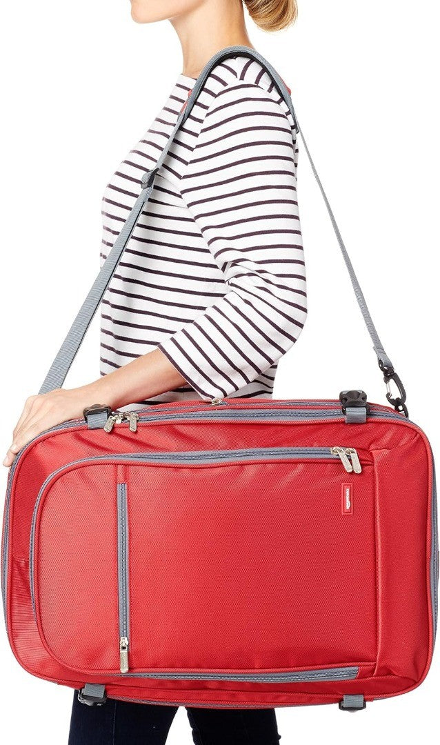 Carry-On Travel Backpack - Red