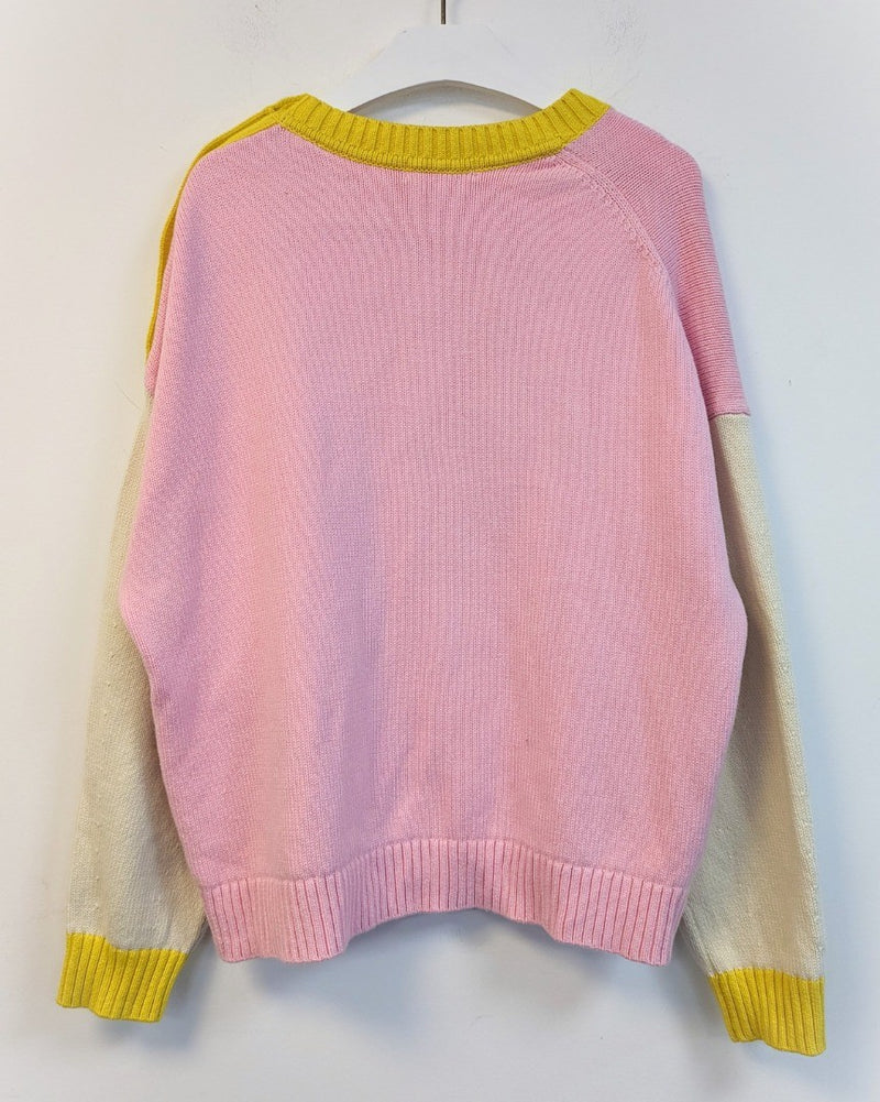 BODEN Hotch Potch Cotton Sweater XL UK 20-22 - Minor Fault