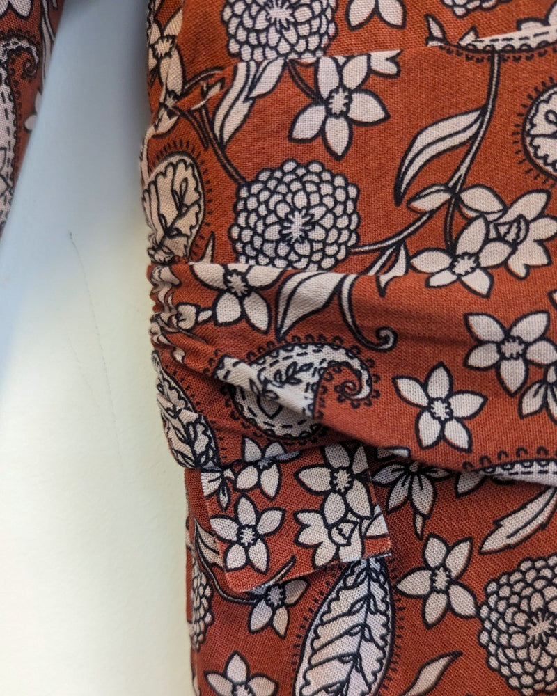 BODEN Button Through Midi Tea Dress UK 12 - SAMPLE