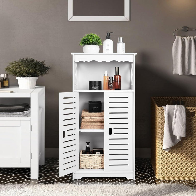 Bathroom Storage Cabinet Waterproof White