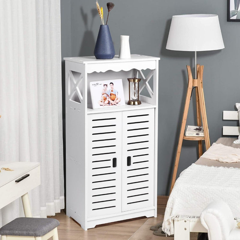 Bathroom Storage Cabinet Waterproof White