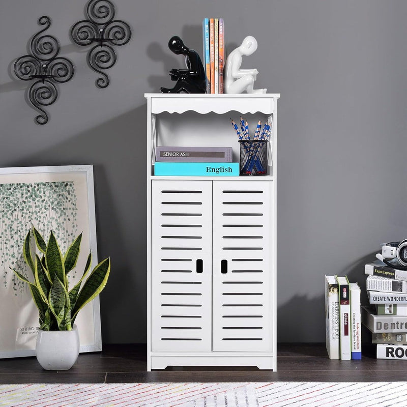 Bathroom Storage Cabinet Waterproof White