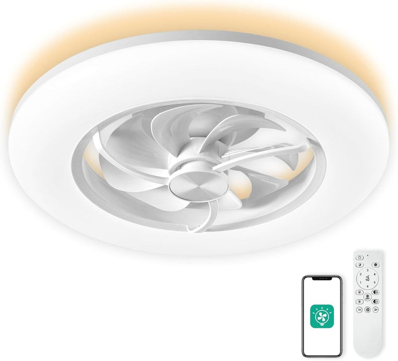 LED Ceiling Fan Low Profile