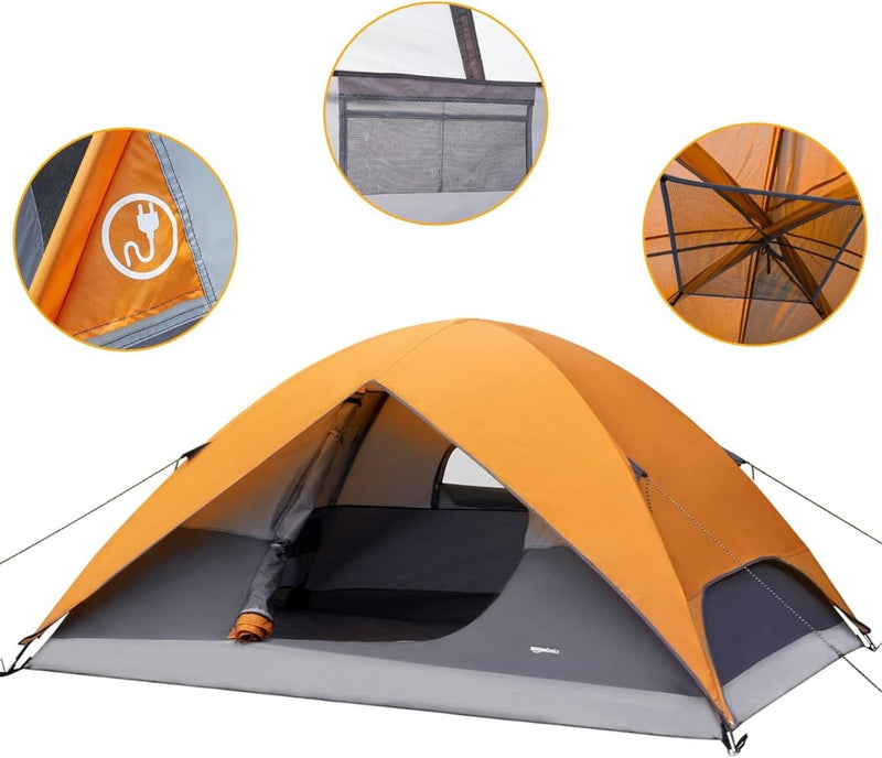 Dome Camping Tent with Rainfly