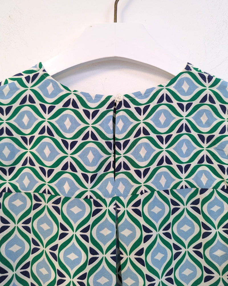 BODEN Easy Printed Top UK 10