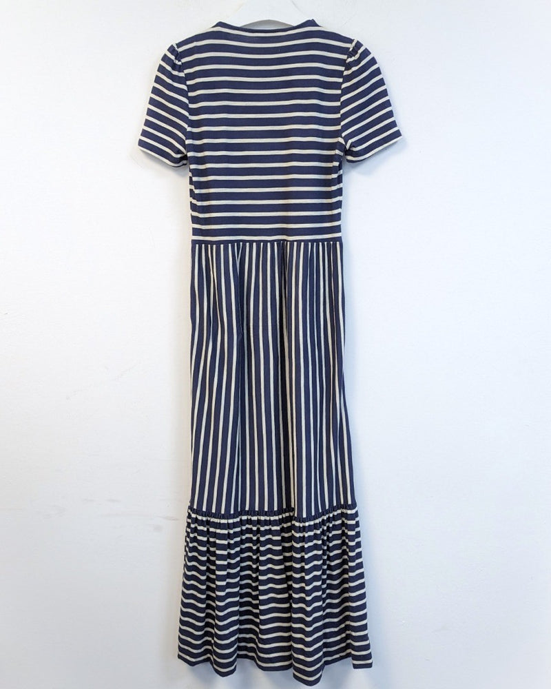 BODEN Emma Tiered Jersey Midi Dress - Minor Fault