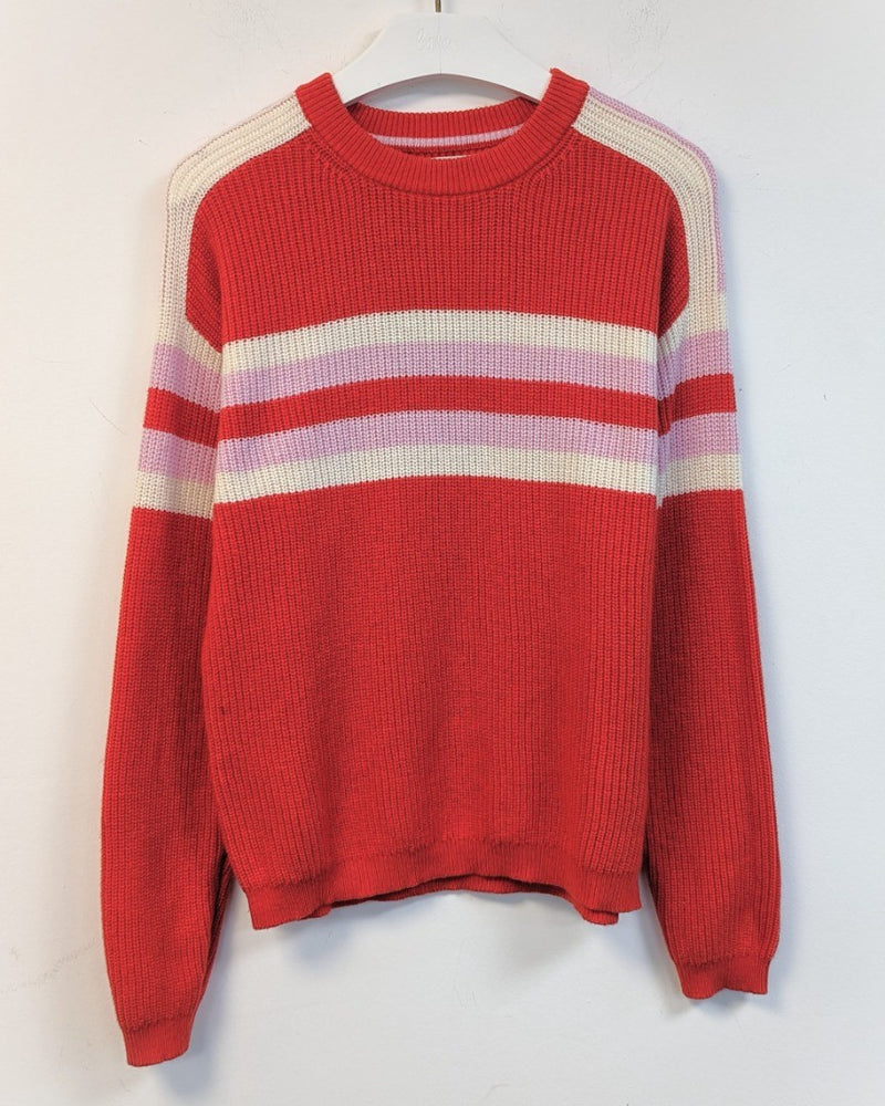 MINI BODEN Stripe Knitted Jumper Age 13-14 Yrs