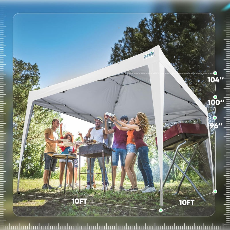 Pop Up Gazebo 3x3m Light Grey