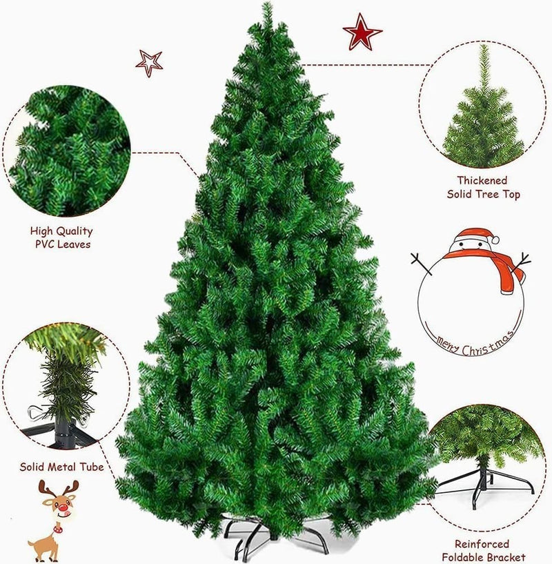 Artificial Christmas Tree, 6ft Holiday  Accessories