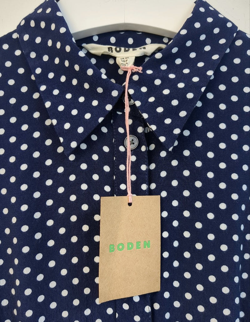 BODEN Kate Midi Shirt Dress UK 10L