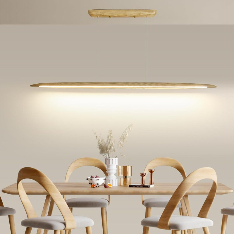 Pendant Light 130cm Ash Wood 3000K-6500K