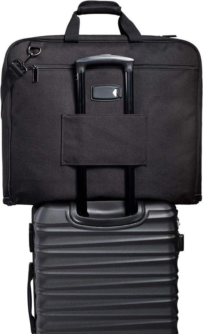 Suit Bag Travel Garment Bag Black Luggage Carrier