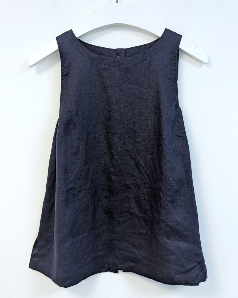 BODEN Linen Sleeveless Shell Top UK 10 - Minor Faults