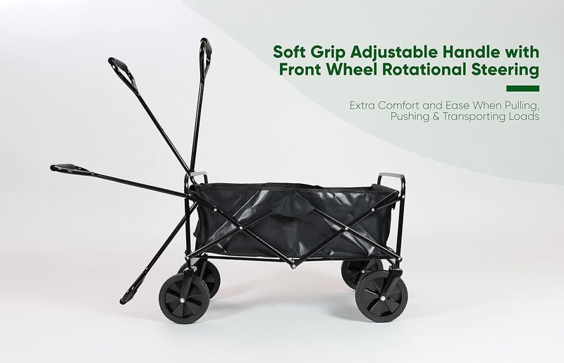 Foldable Leisure Cart 4 Wheeled