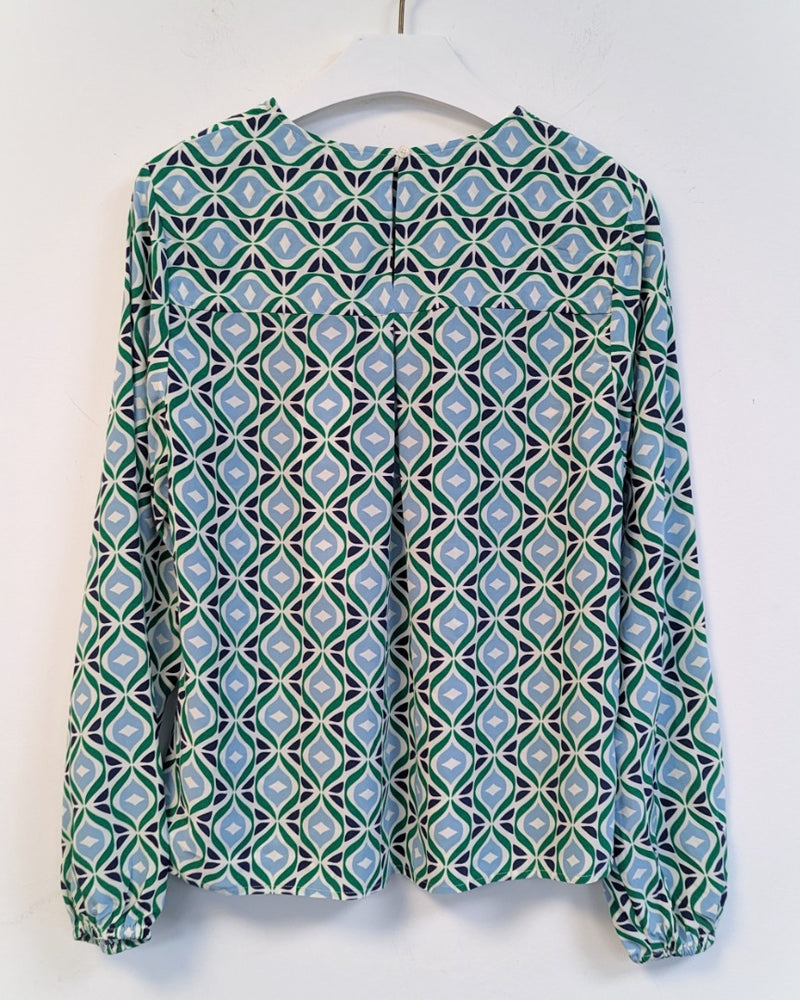 BODEN Easy Printed Top UK 10