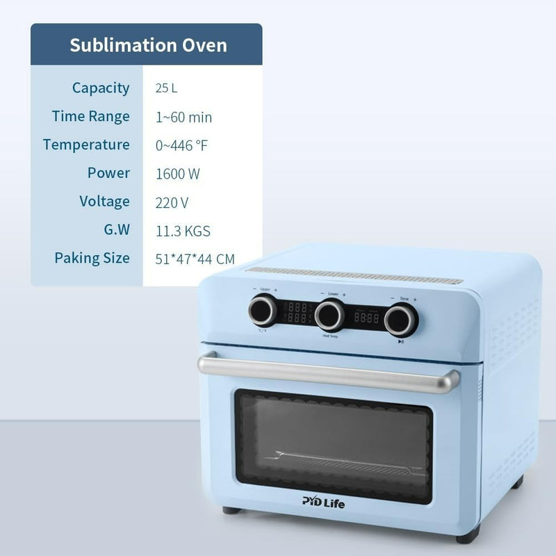 PYD Life Sublimation Oven Machine 25 L