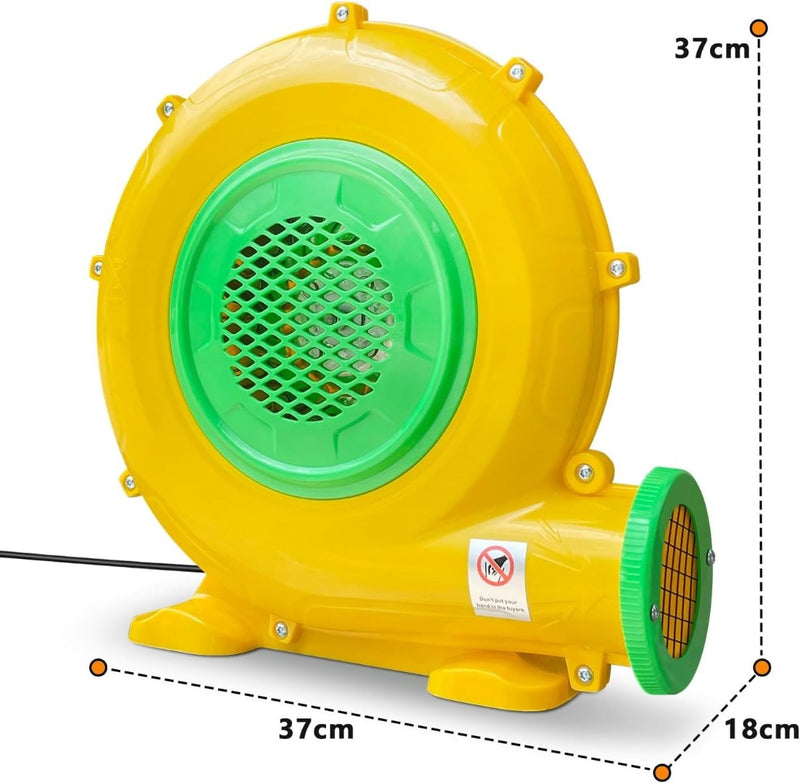 370w Inflatable Bouncer Blower, Air Blower For Bouncy Castle For Garden Backyard