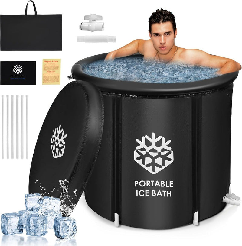 Ice Bath Tub Recovery Cold Water Therapy Portable