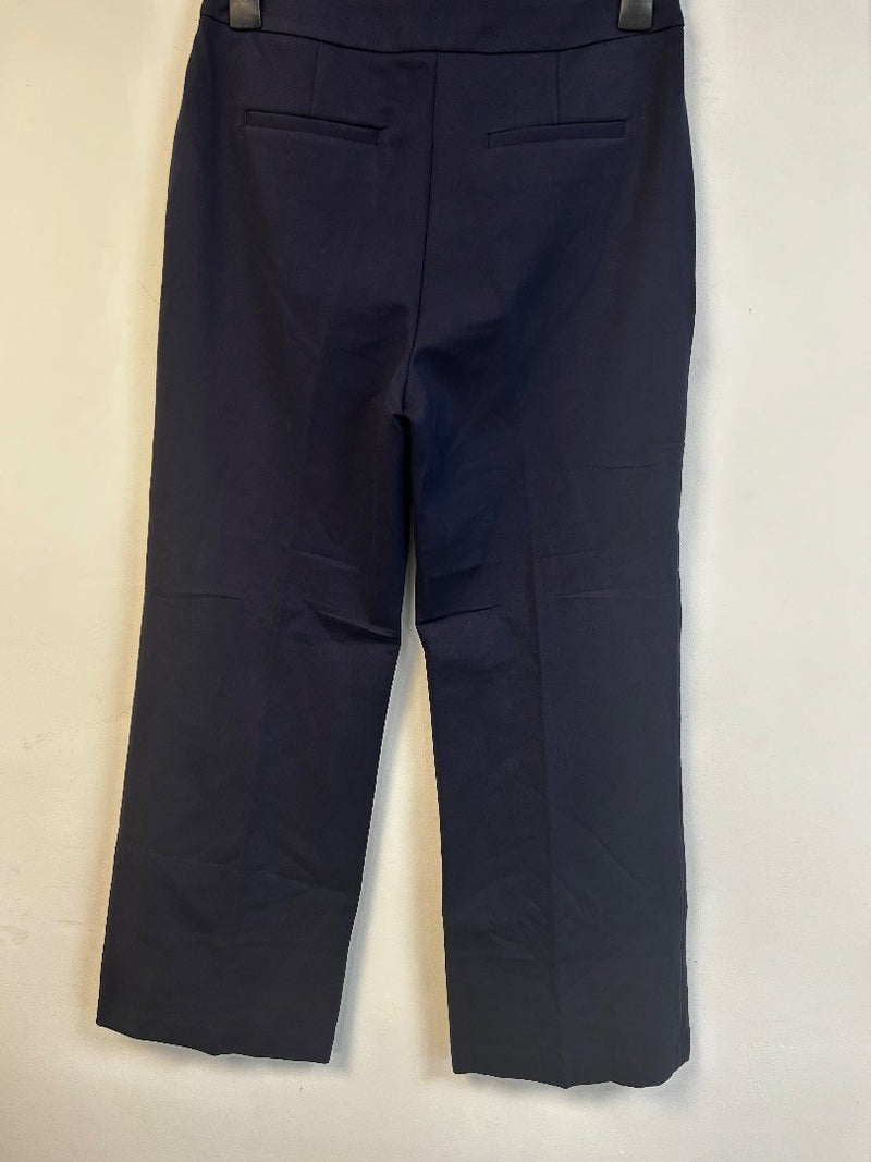 BODEN Westbourne Ponte Trousers UK 14R Regular Navy Blue NWT T0266