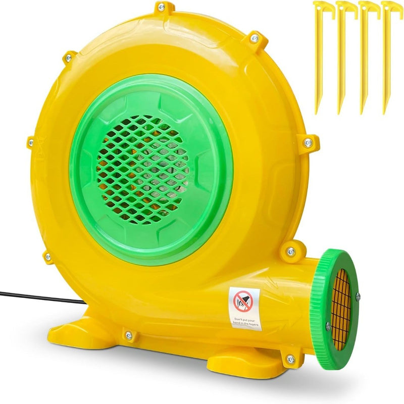 370w Inflatable Bouncer Blower, Air Blower For Bouncy Castle For Garden Backyard