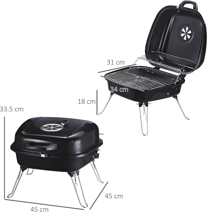 Small Charcoal Grill Barbecue BBQ