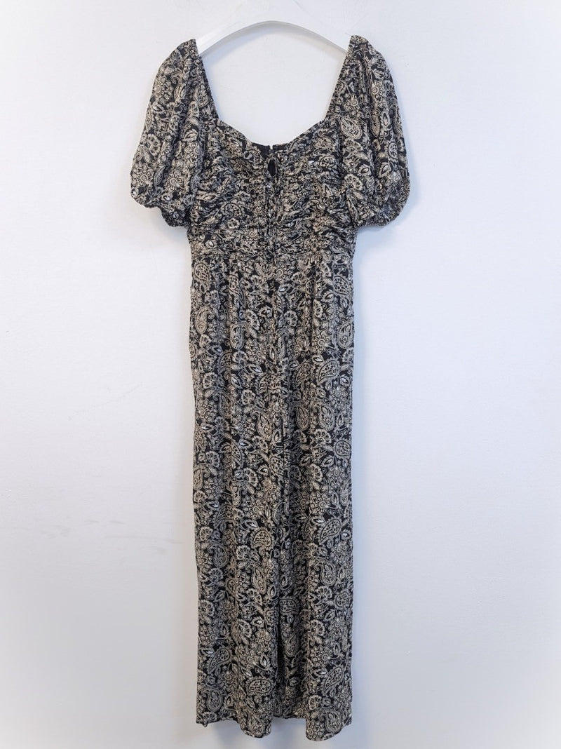 BODEN Tie Neck Keyhole Jumpsuit UK 8R