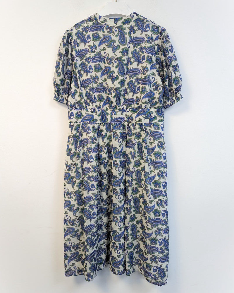 BODEN Elsa Crinkle Midi Tea Dress UK 16P