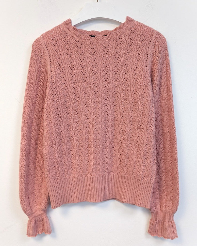 BODEN Pointelle Stitch Jumper XS UK 6