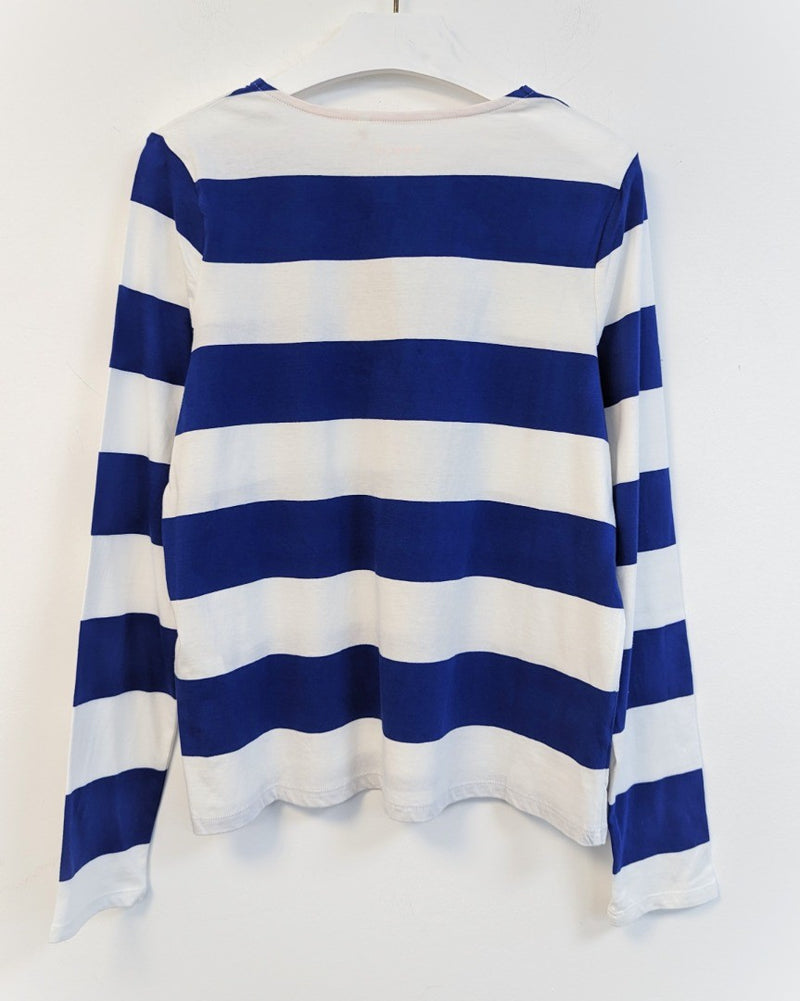 BODEN Bea Long Sleeve Breton Top UK 10