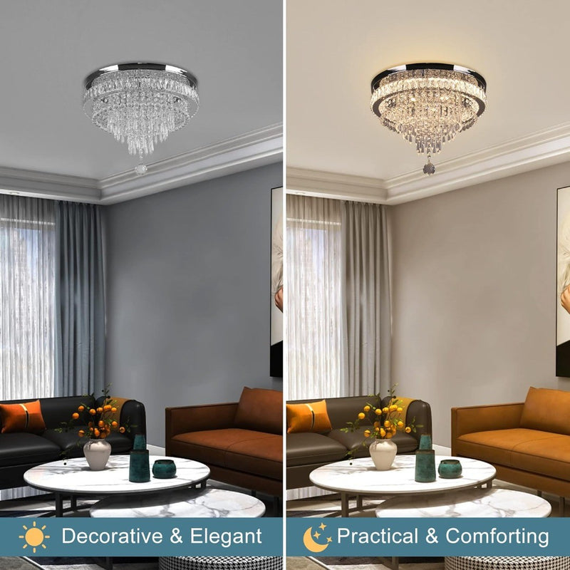 Crystal Chandelier Ceiling Light