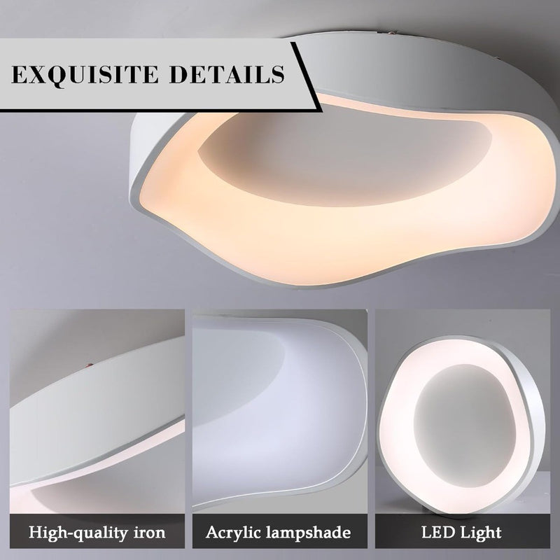 Abstract LED Ceiling Light 50cm With remote