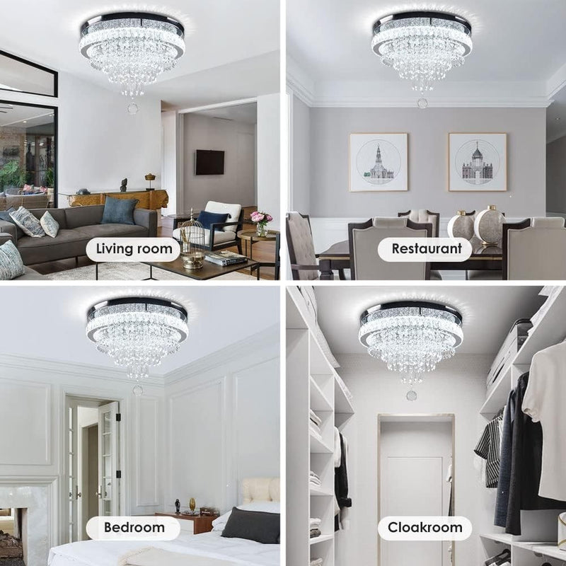 Crystal Chandelier Ceiling Light