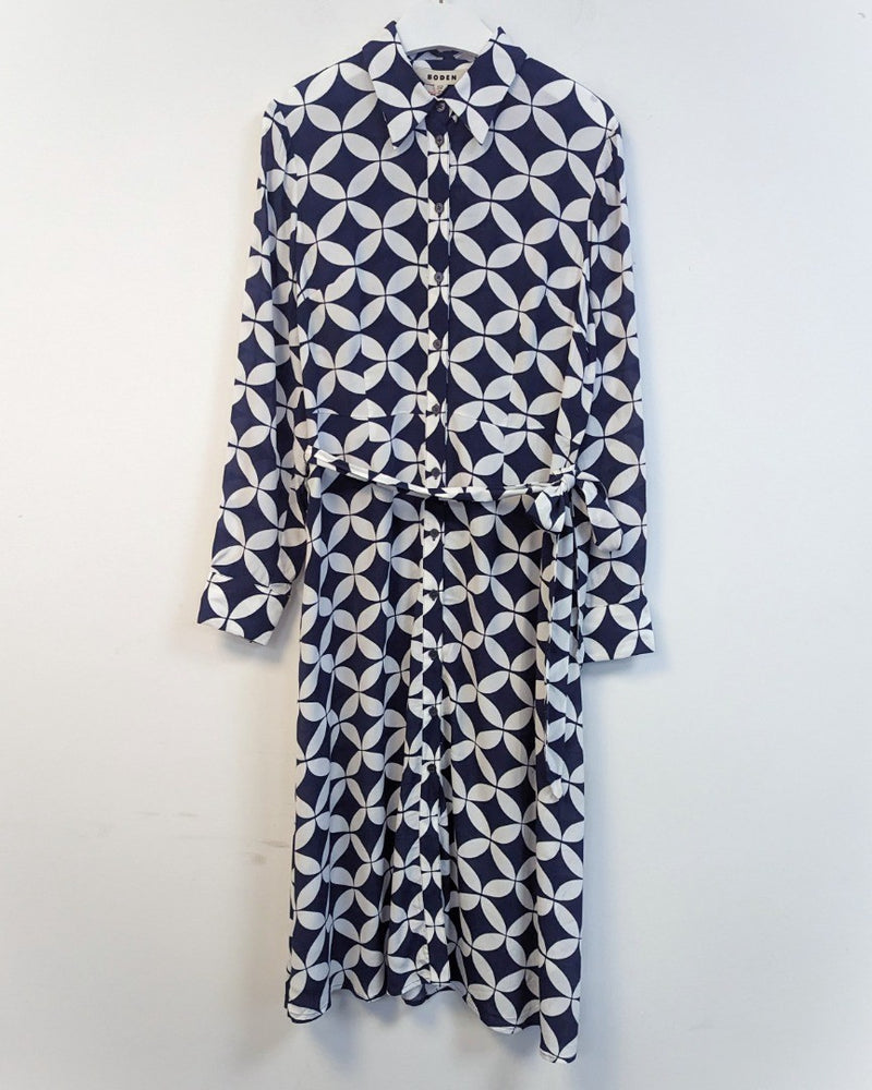 BODEN Kate Midi Shirt Dress UK 12R