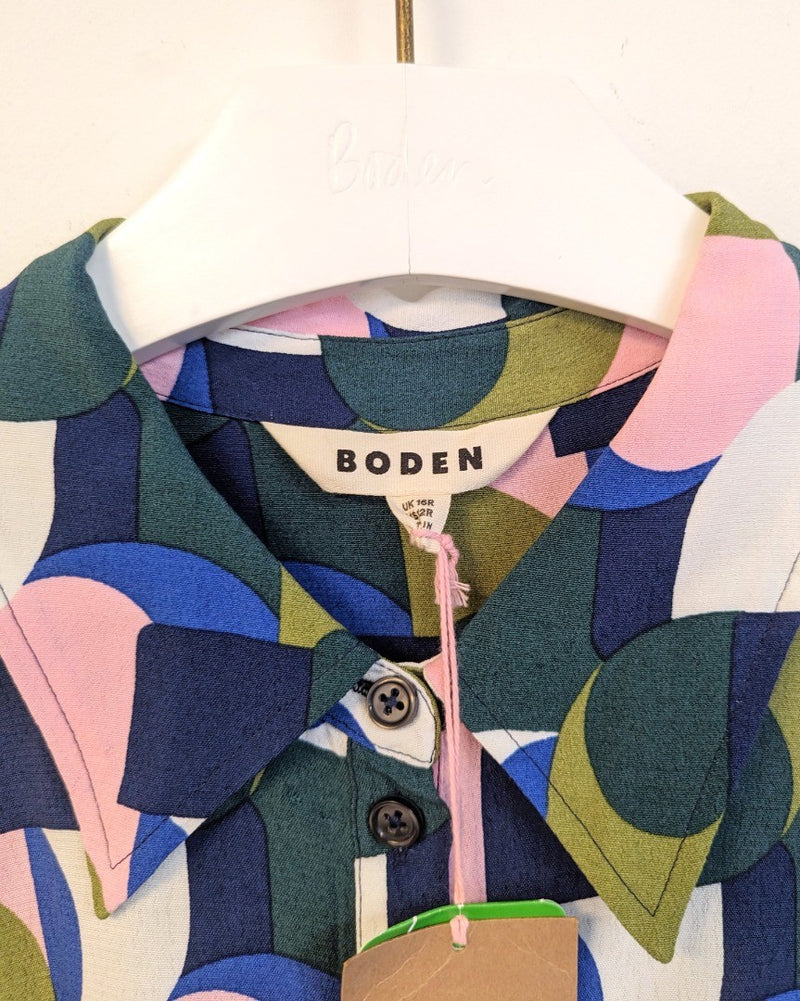 BODEN Flo Midi Shirt Dress UK 16R