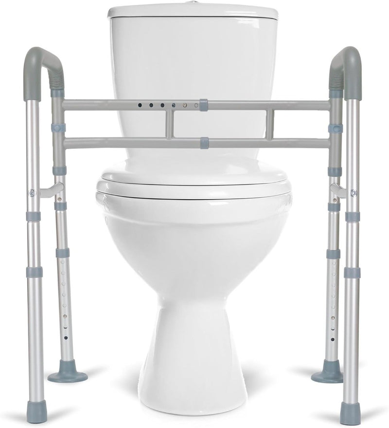 Toilet Safety Rails Adjustable Toilet Rails for Elderly Adults