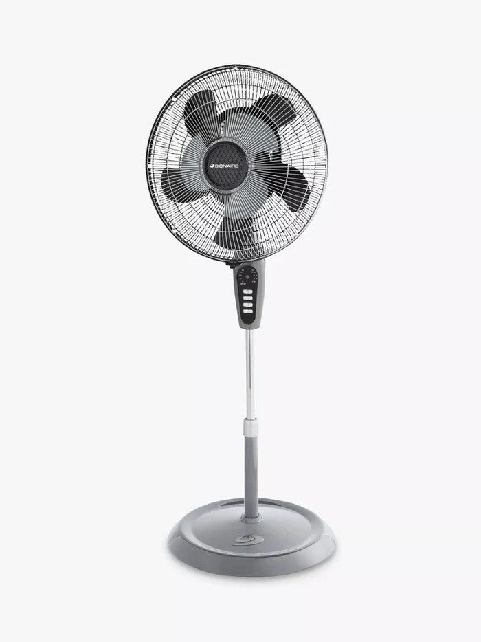 Bionaire BASF1016GRC-IUK Digital Dual Blade Pedestal Fan, Grey