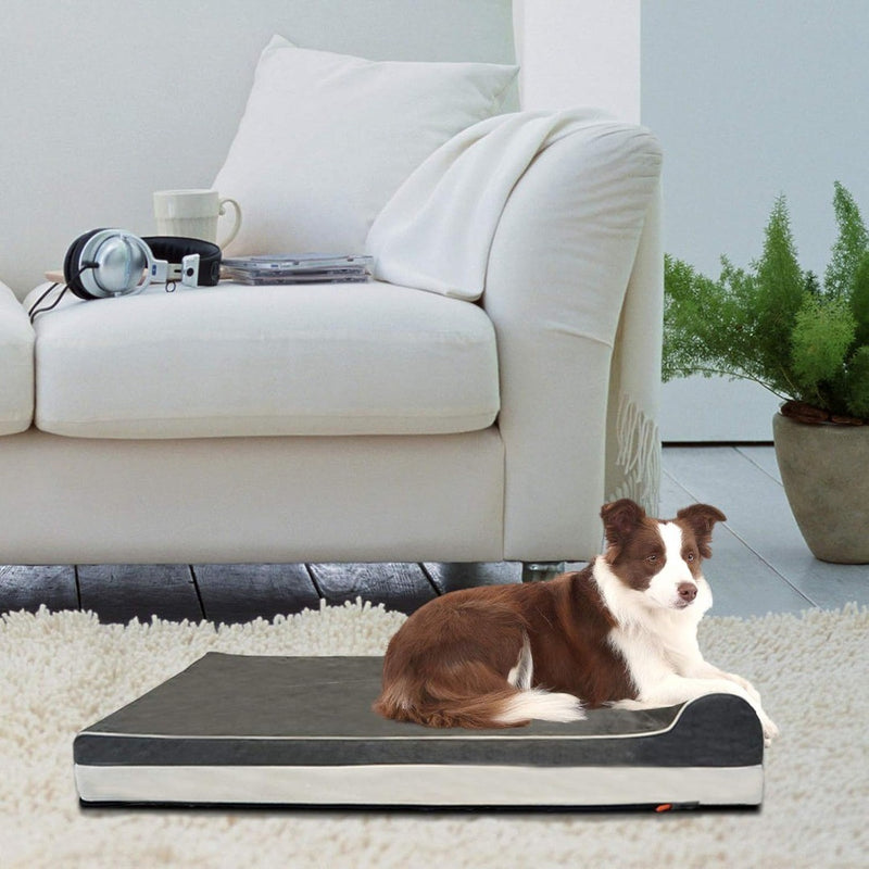 Orthopedic Memory Foam Dog Bed with Durable