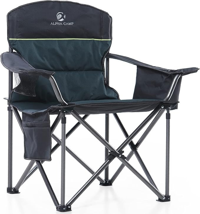 Camping Chair Folding Camp Chair for Adults Oversized Heavy Duty Camping Chair