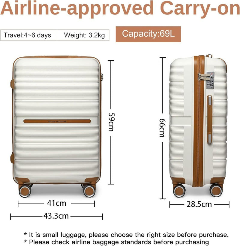 Suitcase Built-in TSA Lock 24" 66cm 60L