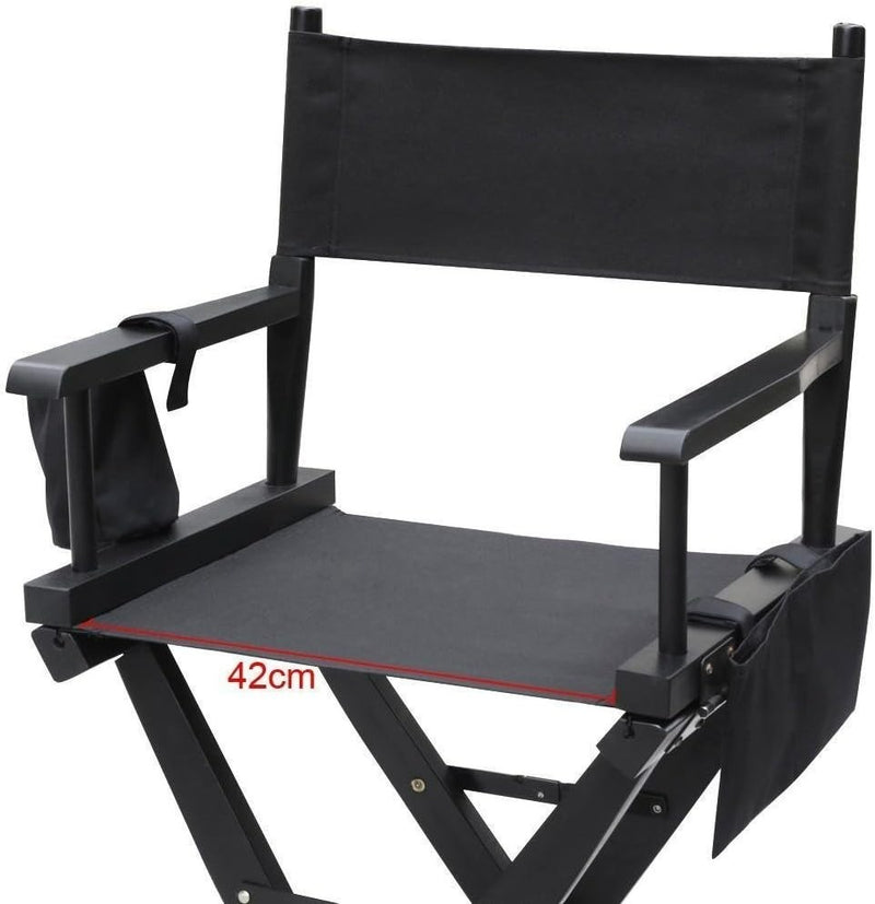 Artist telescope Director Chair-Heavy Duty Portable Folding Makeup Artist chair.