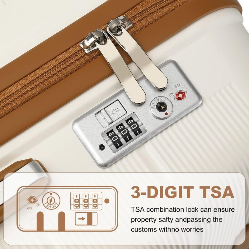 Suitcase Built-in TSA Lock 24" 66cm 60L