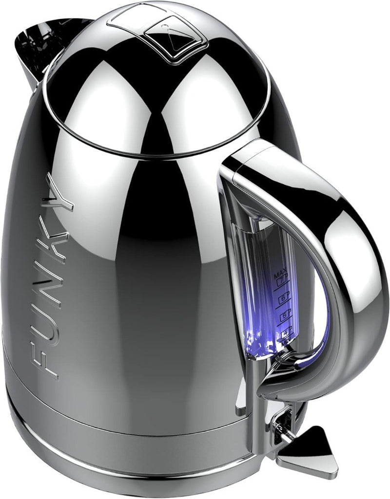 Retro Kettle, Large 1.7L Capacity- Chrome