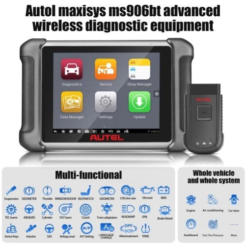 AUTEL MaxiSys MS906BT Bluetooth Car Diagnostic Tool