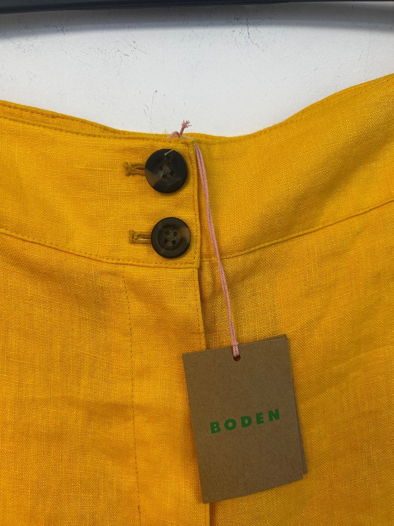 BODEN Westbourne Linen Trousers UK 22L w/Fault